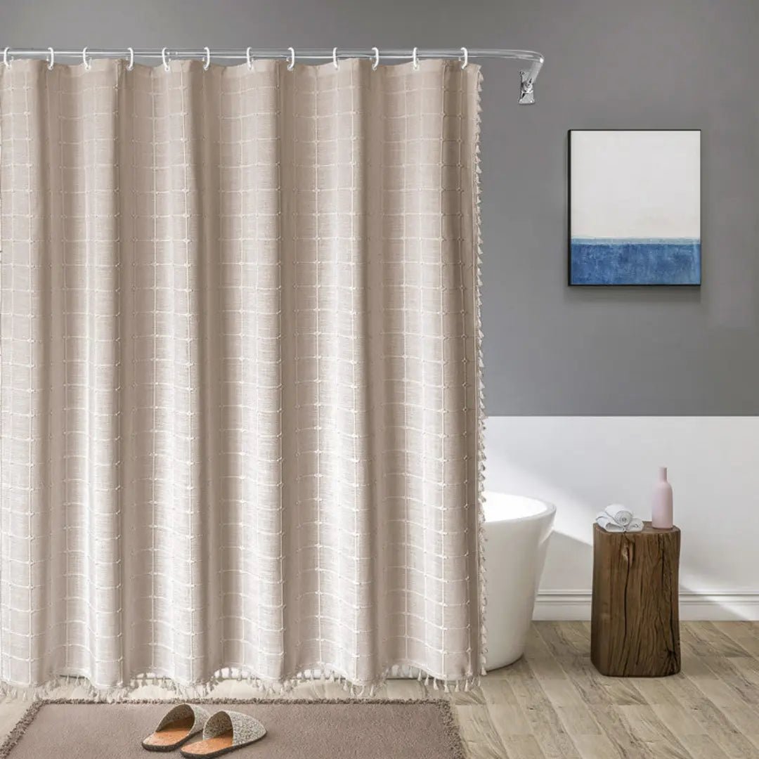 Linen Shower Curtain