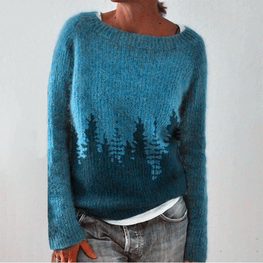 Women's Long Knitted Sweater – Soft Warm Comfortable Fit