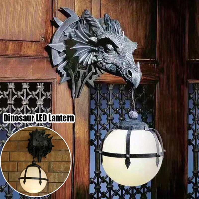 Dragon Orb LED Halloween Wall Decoration