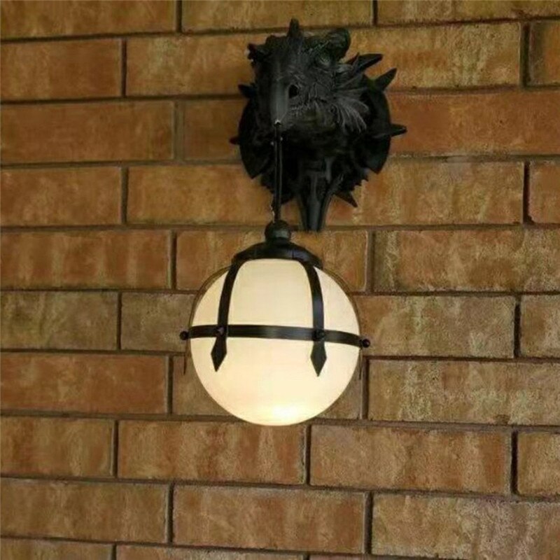 Dragon Orb LED Halloween Wall Decoration