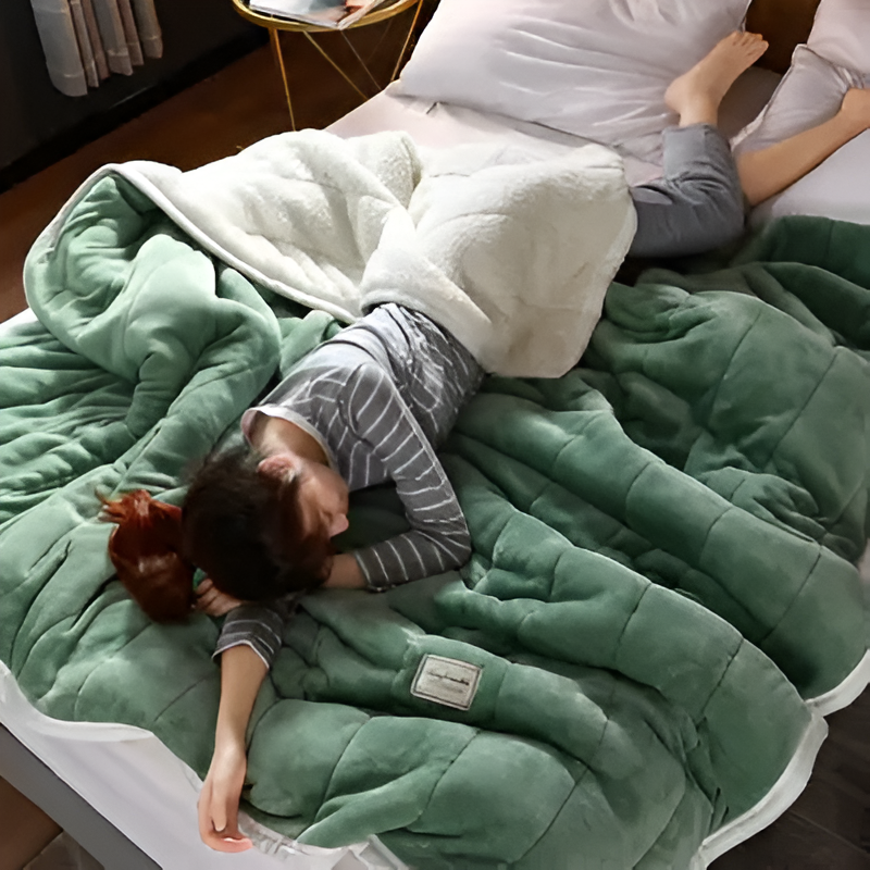Luxury Sherpa Fleece Blanket Super Soft Warm Throw Blanket