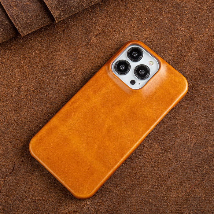 Magsafe Wireless Magnetic Leather Phone Case