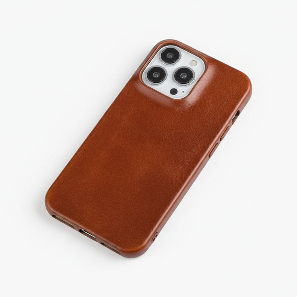 Magsafe Wireless Magnetic Leather Phone Case