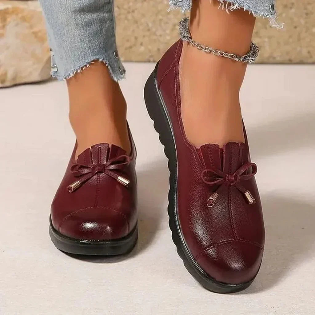 Memory Foam Leather Comfort Moccasin
