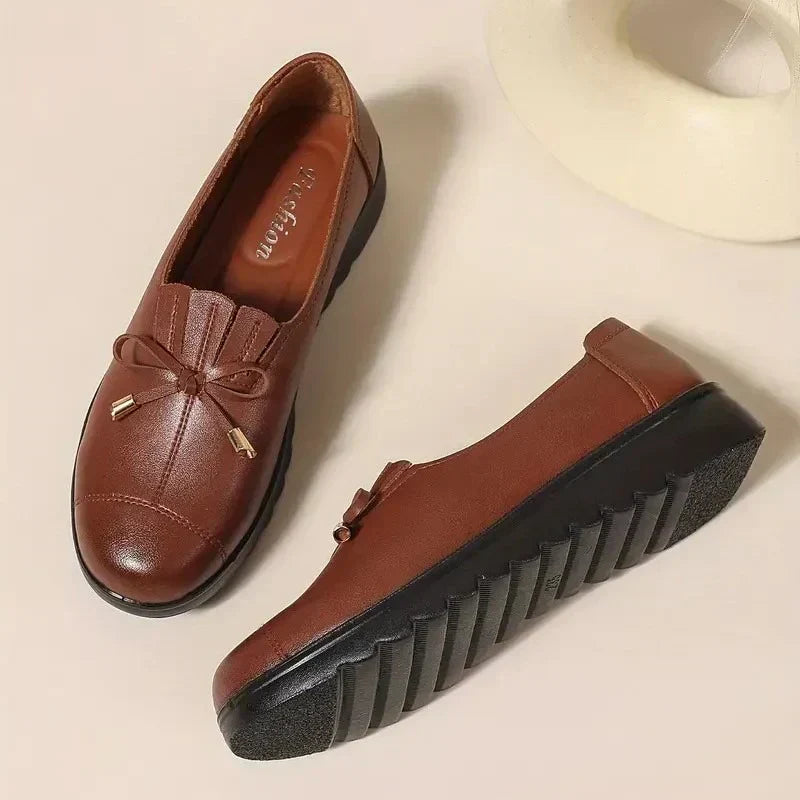 Memory Foam Leather Comfort Moccasin