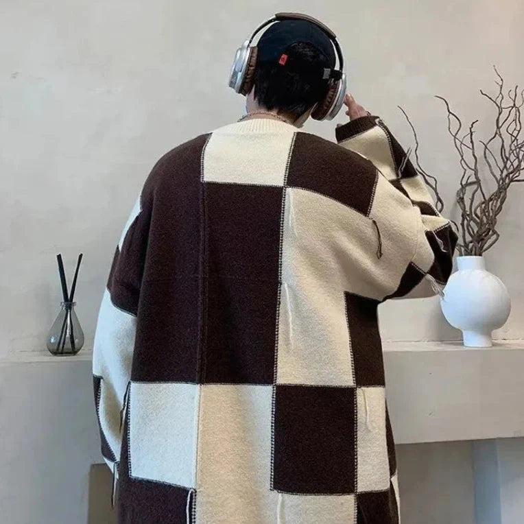 Men’s Checkered Sweater