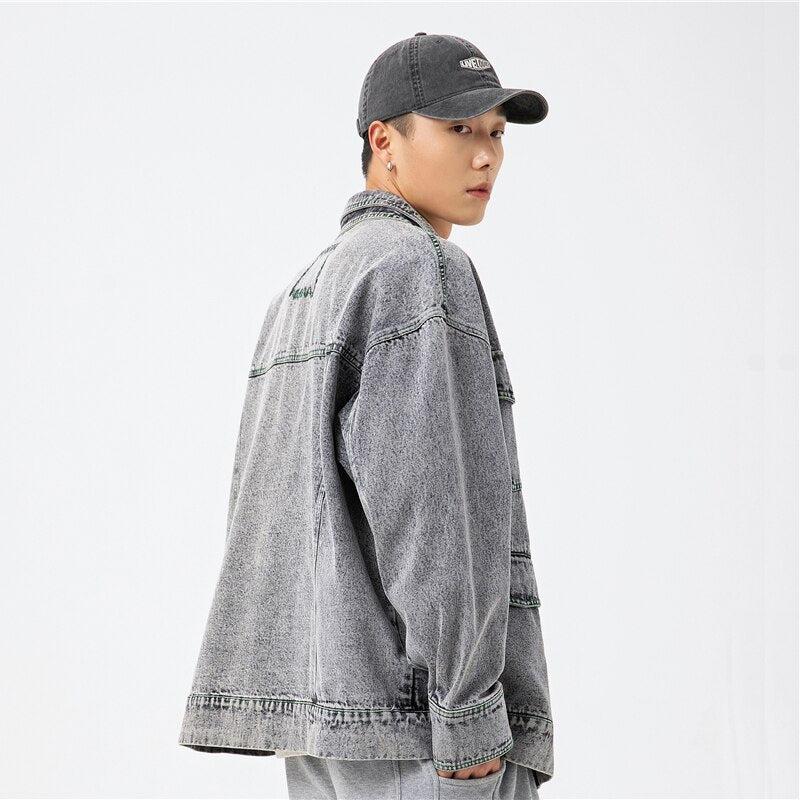 Men’s Double-Collar Denim Jacket