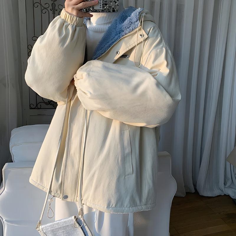 Men’s Fur-Lined Hooded Jacket