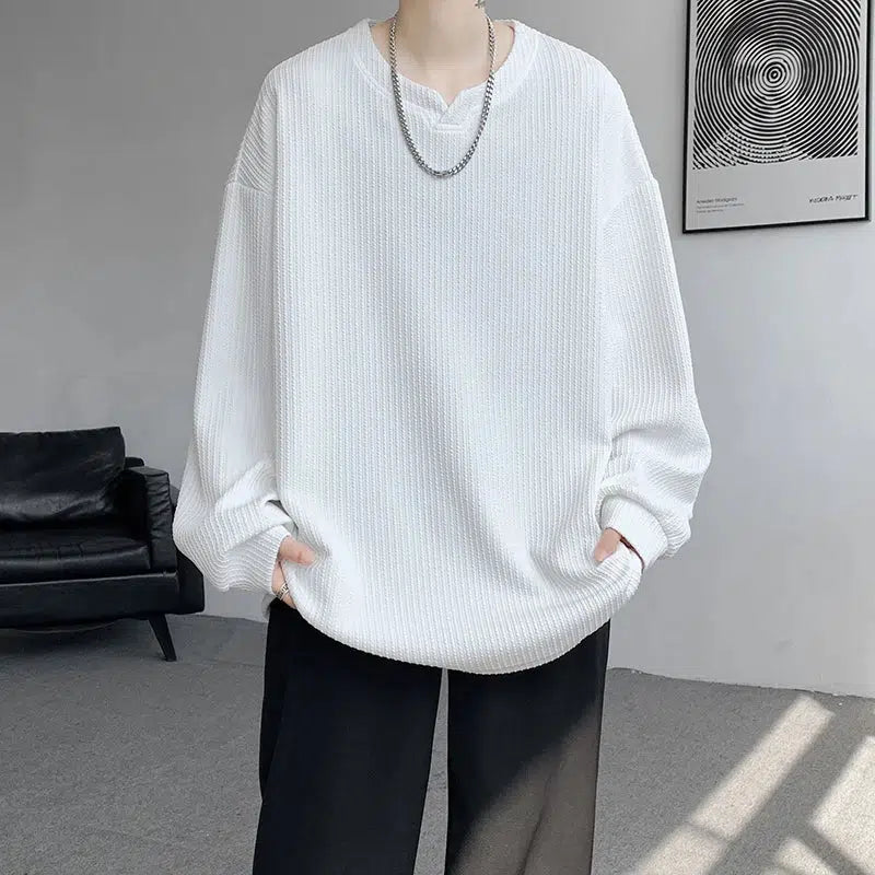 Men’s Oversized Ribbed Sweater