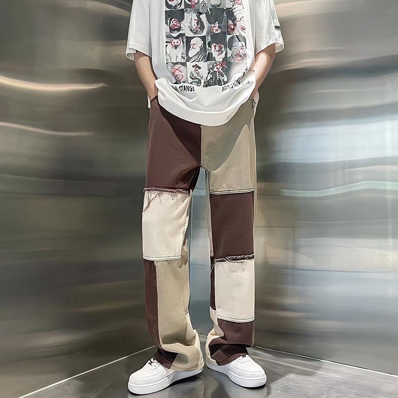 Men’s Patchwork Pants