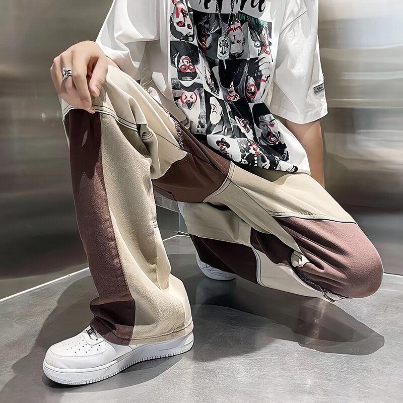 Men’s Patchwork Pants