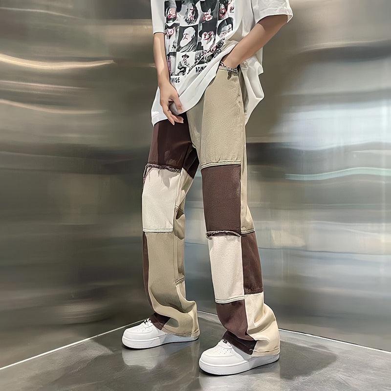 Men’s Patchwork Pants