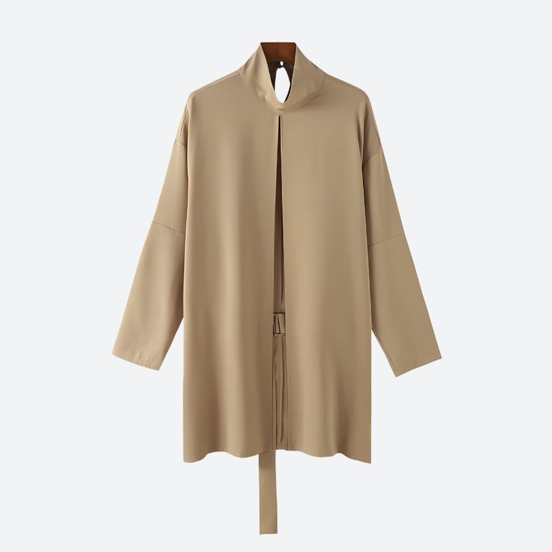 Men’s Polyester High-Neck Jacket