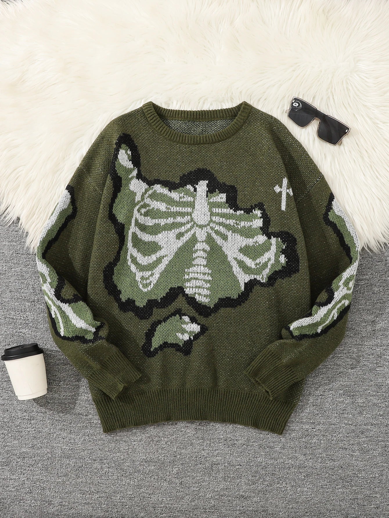Men's Skeleton Sweater