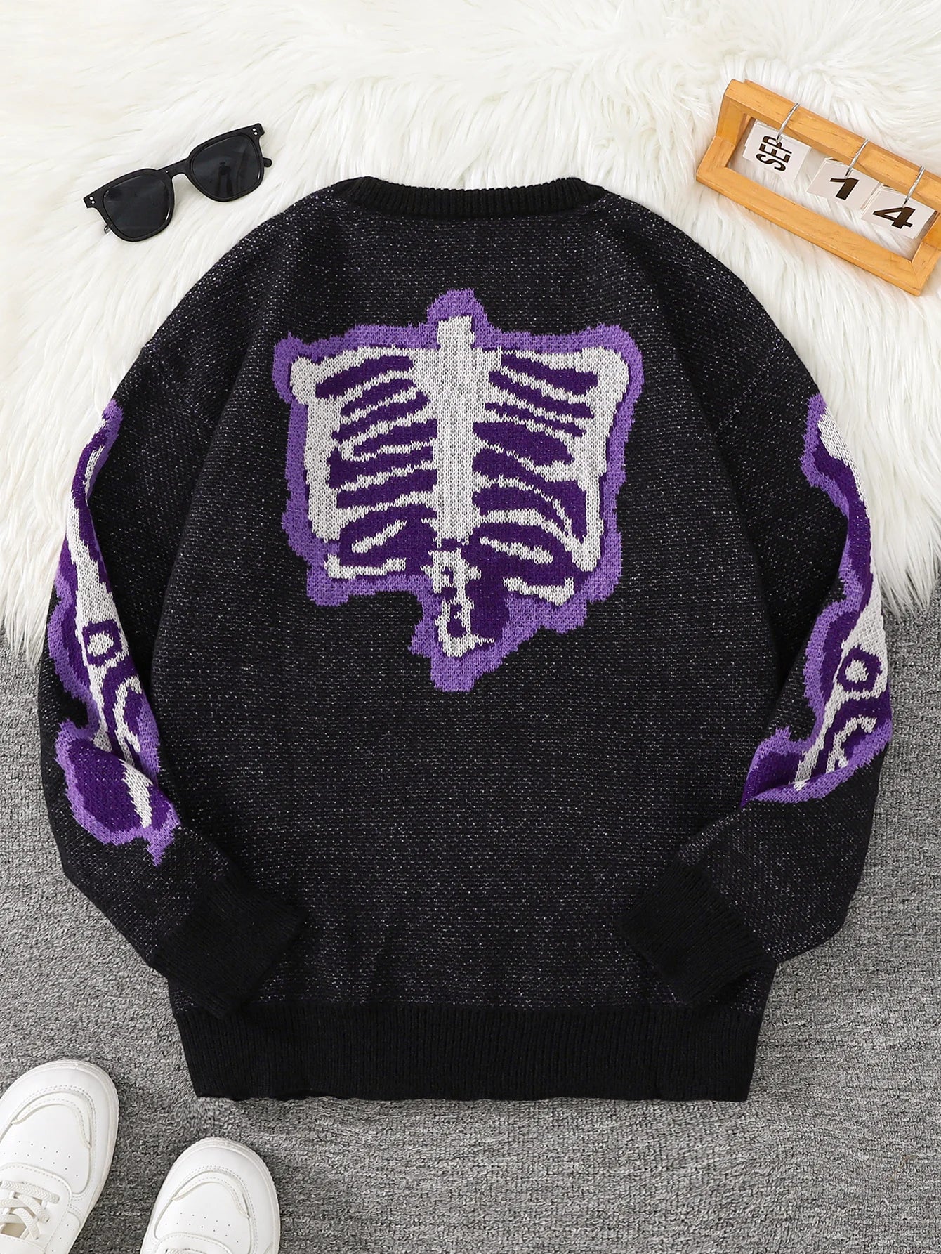 Men's Skeleton Sweater