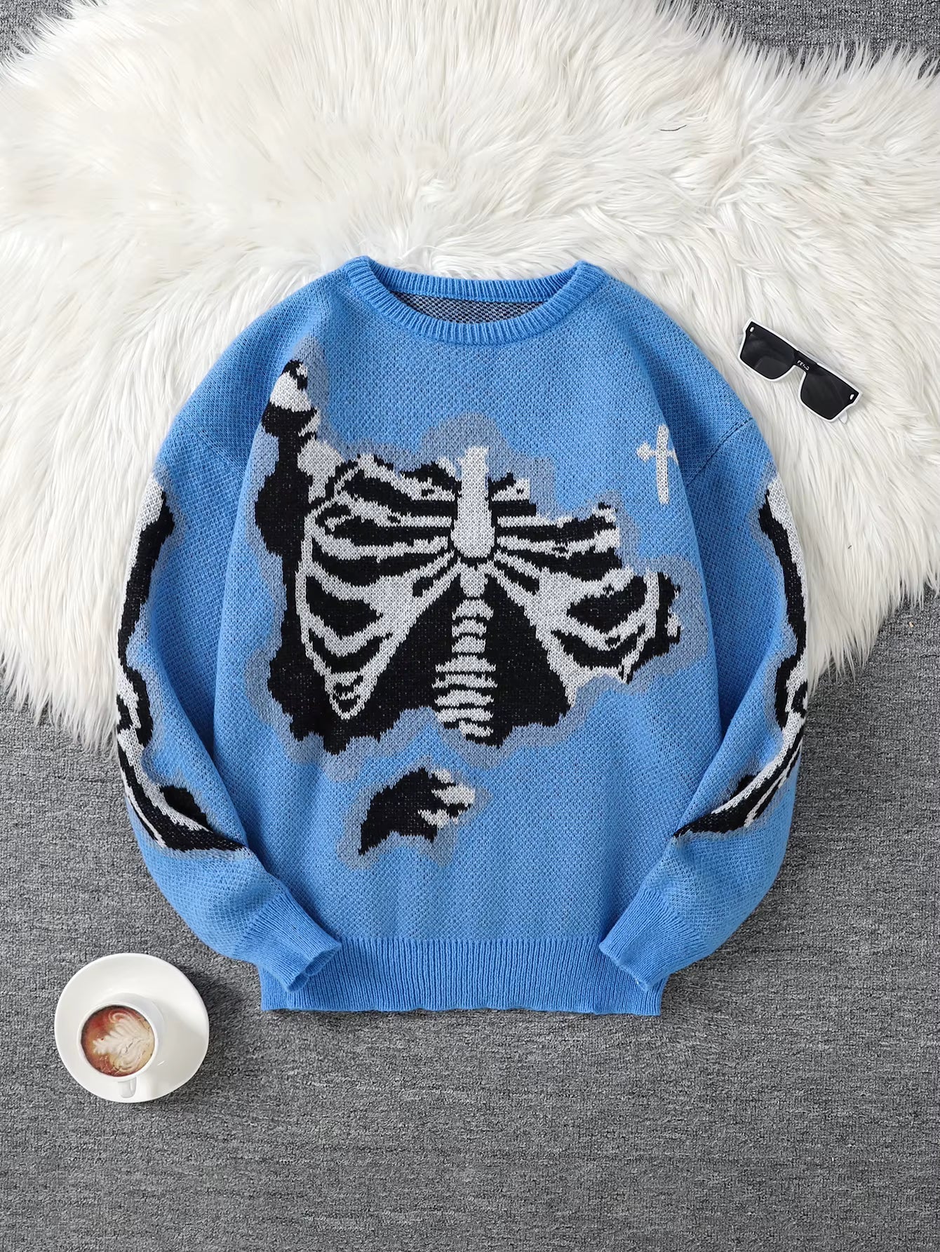 Men's Skeleton Sweater