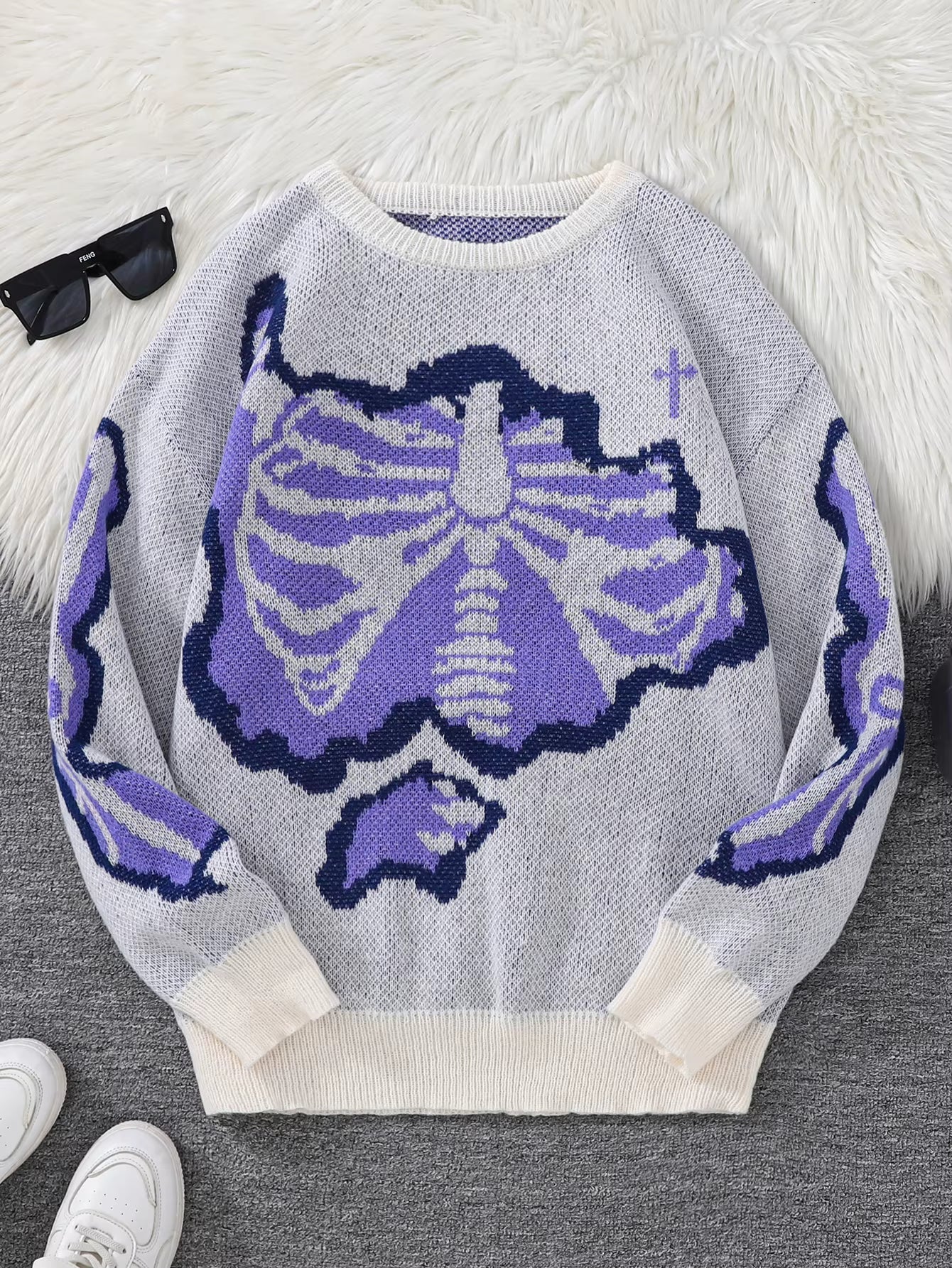 Men's Skeleton Sweater