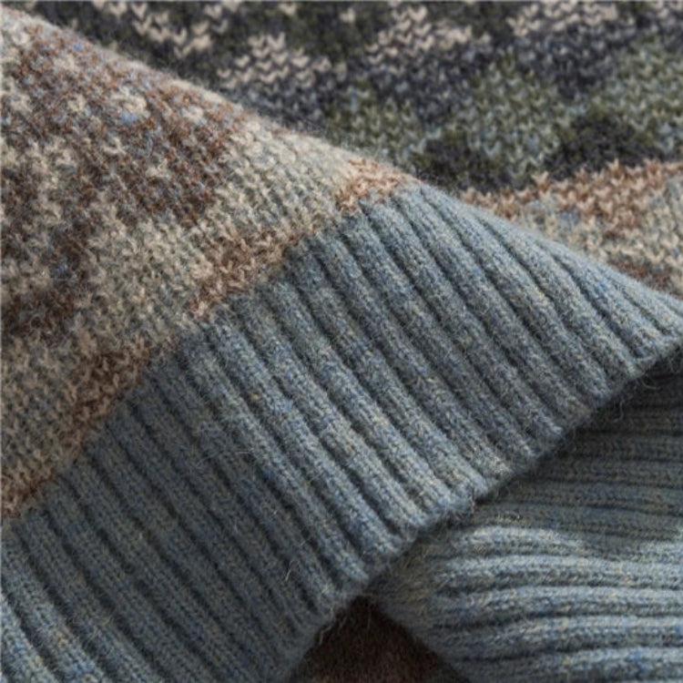 Men's Vintage Jacquard Sweater