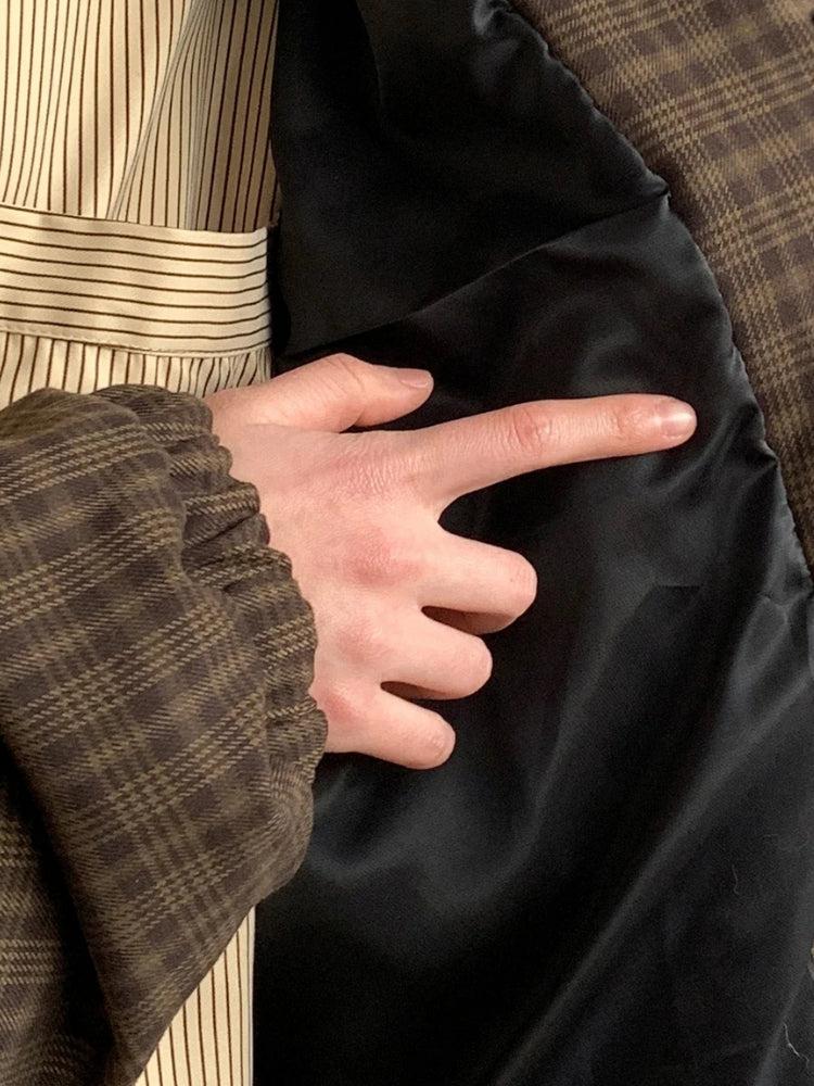 Men’s Vintage Plaid Jacket