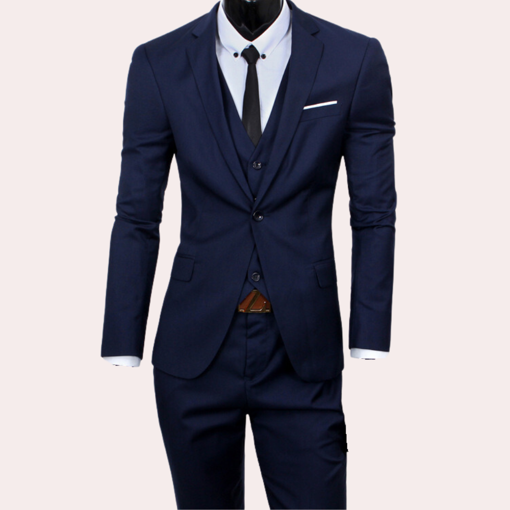 Men’s Single Breasted 3-Piece Wedding Guest Suit