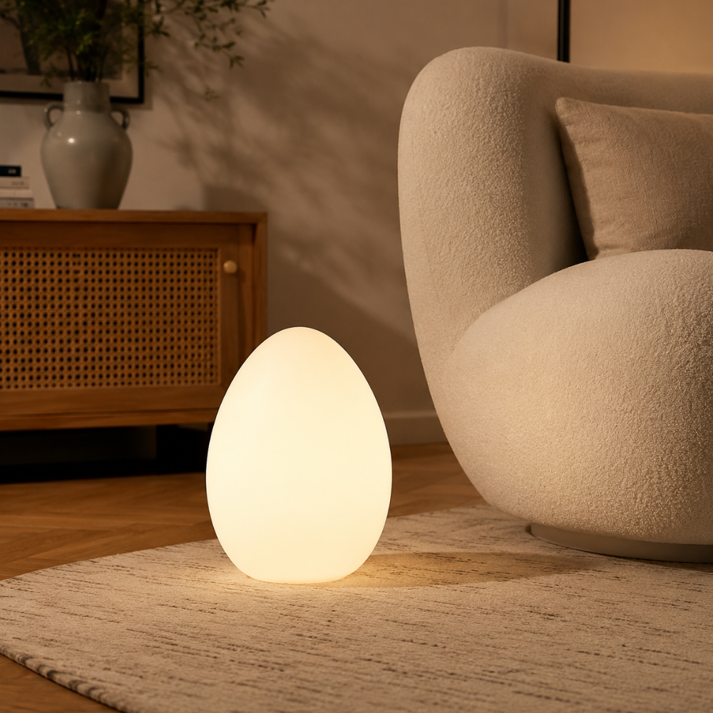 Minimalist Oval Accent Light for Living Room