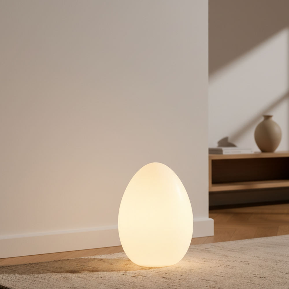 Minimalist Oval Accent Light for Living Room