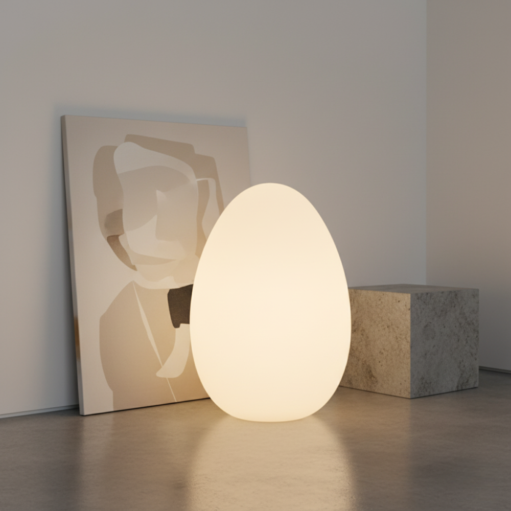 Minimalist Oval Accent Light for Living Room