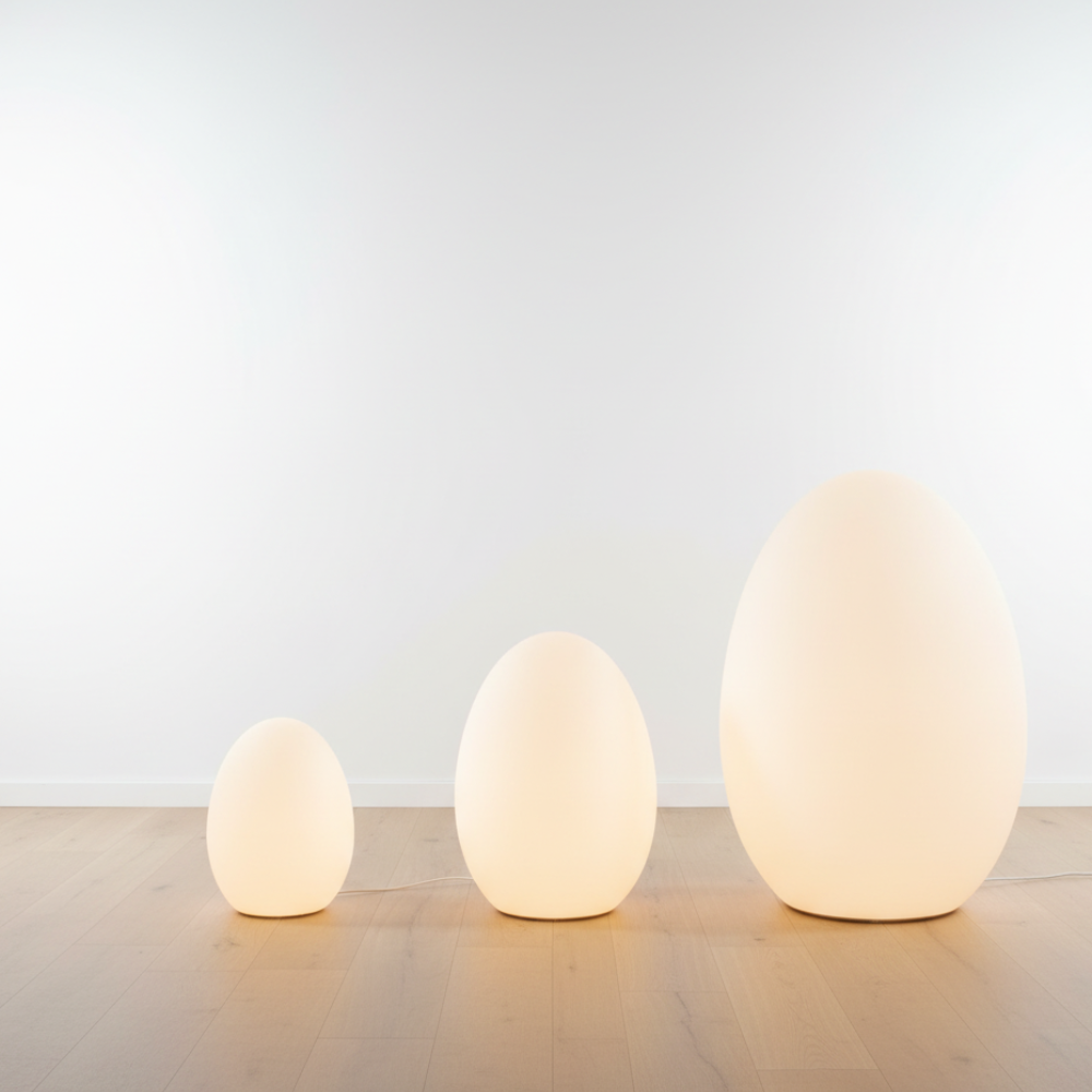 Minimalist Oval Accent Light for Living Room