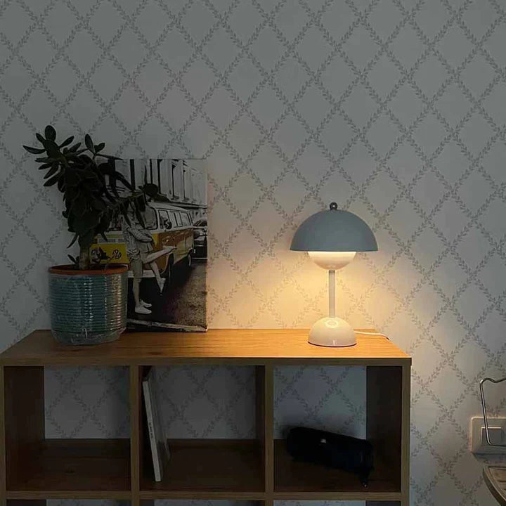 Contemporary Nordic Mushroom Table Lamp with 3 Brightness Levels