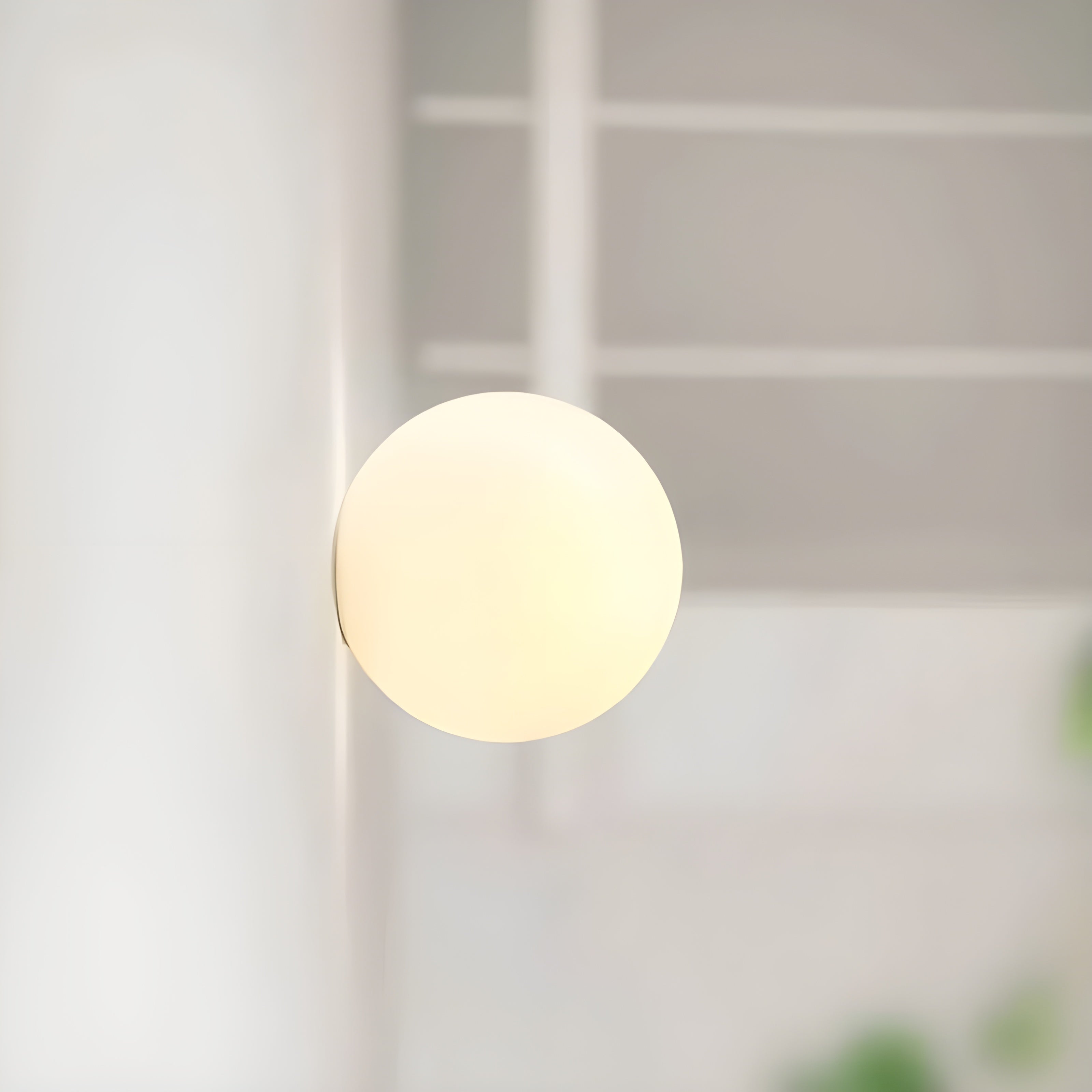 Modern Frosted Glass Wall Light