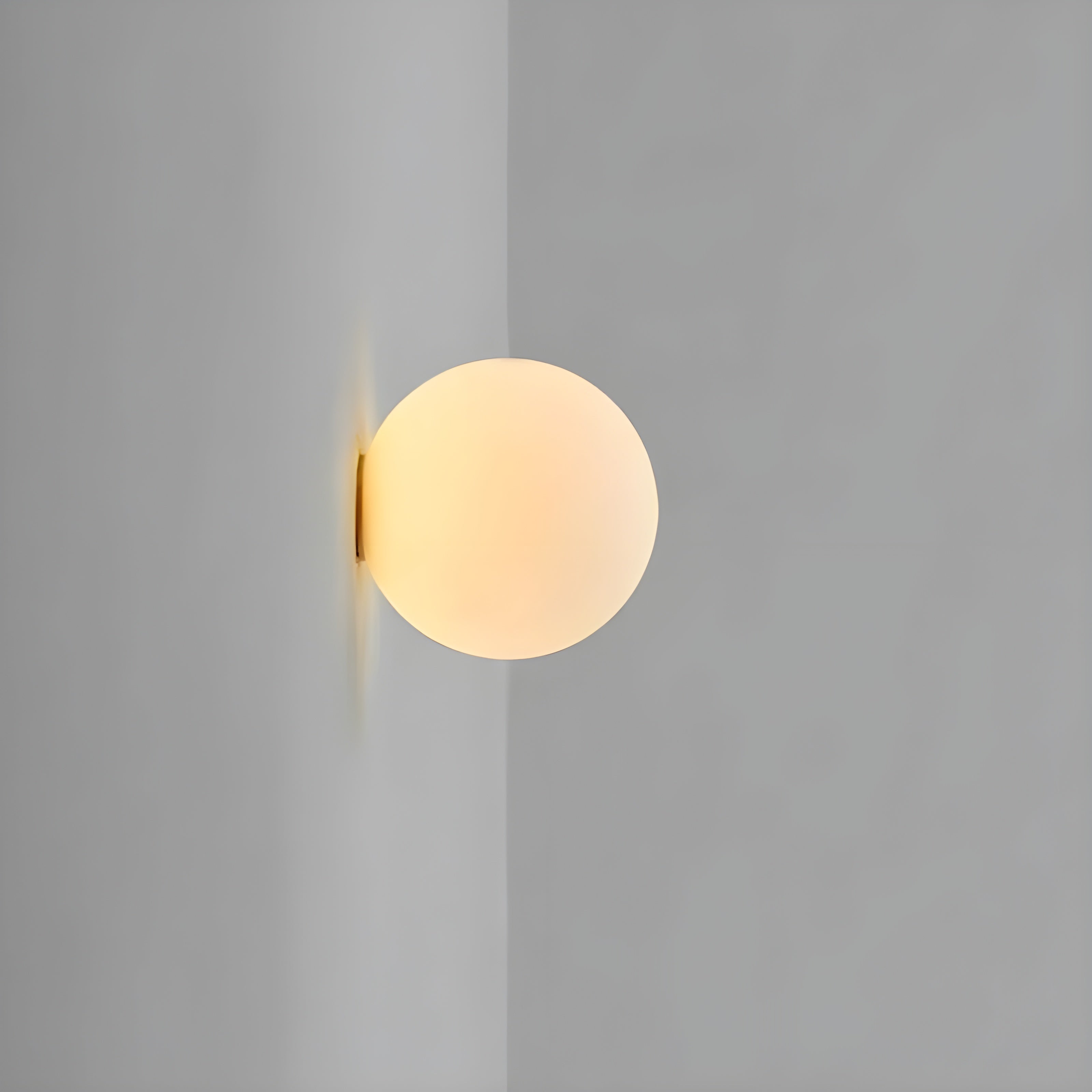 Modern Frosted Glass Wall Light