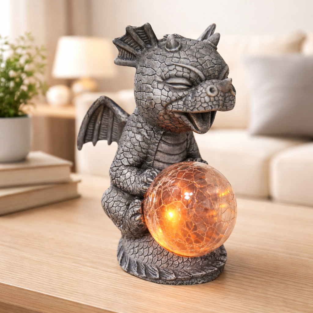 Modern LED Dragon Table Lamp Energy-Efficient Decorative Lamp for Home & Office