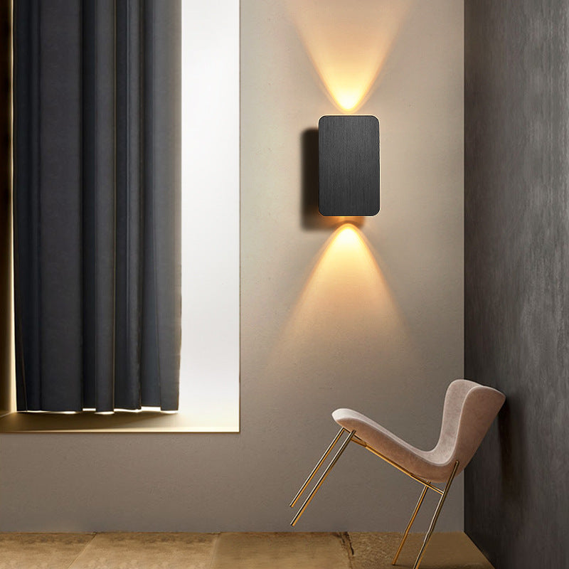 Modern Rectangular LED Indoor Wall Light
