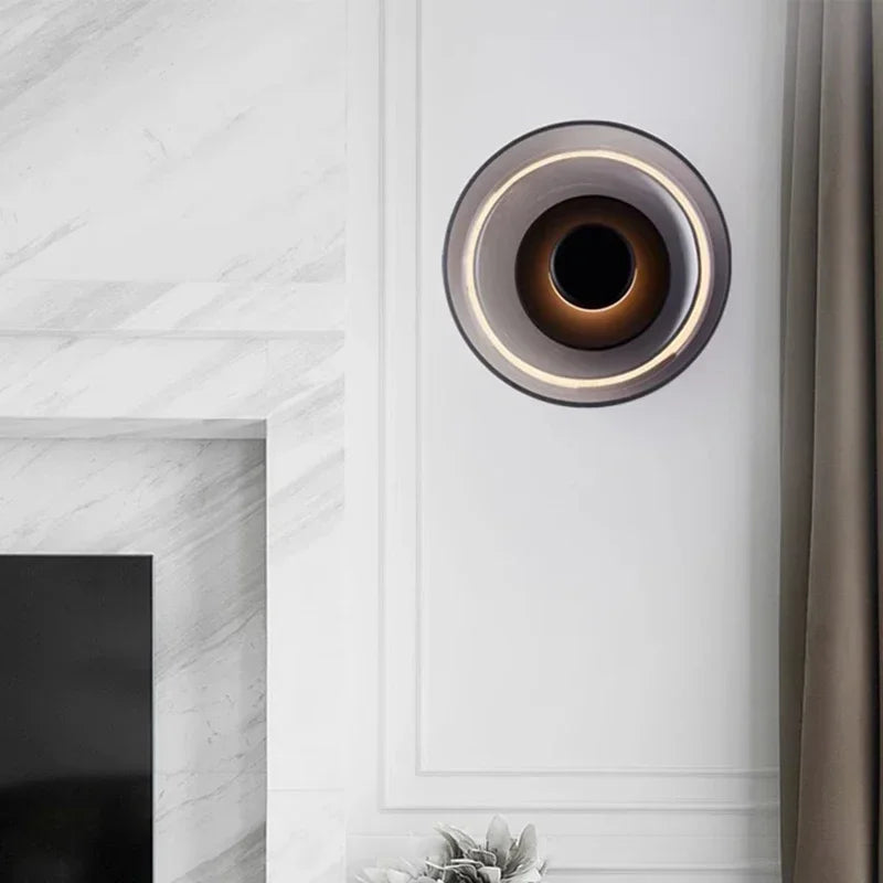 Ring-Shaped Modern Round LED Wall Light