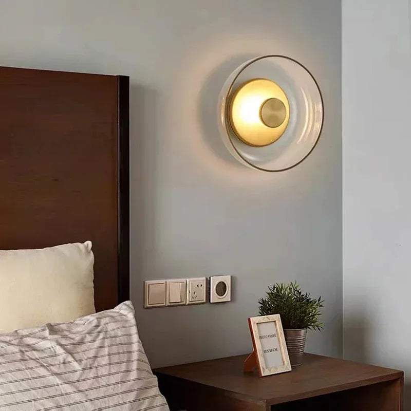 Ring-Shaped Modern Round LED Wall Light