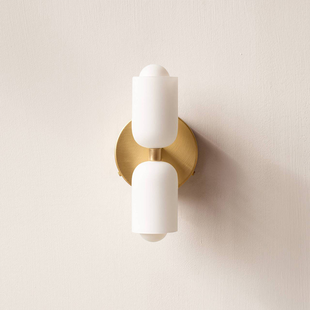Modern Up-and-Down Double Cylinder Wall Light