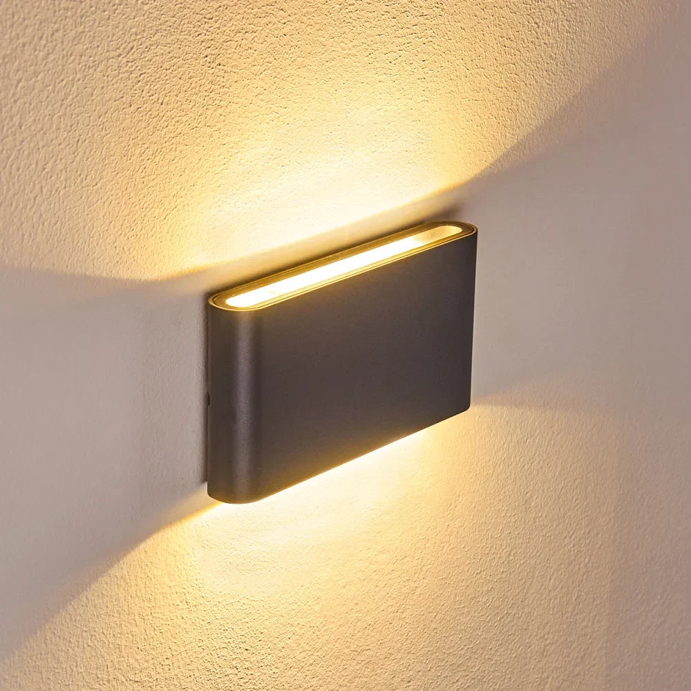 Modern Up-and-Down LED Outdoor Wall Light