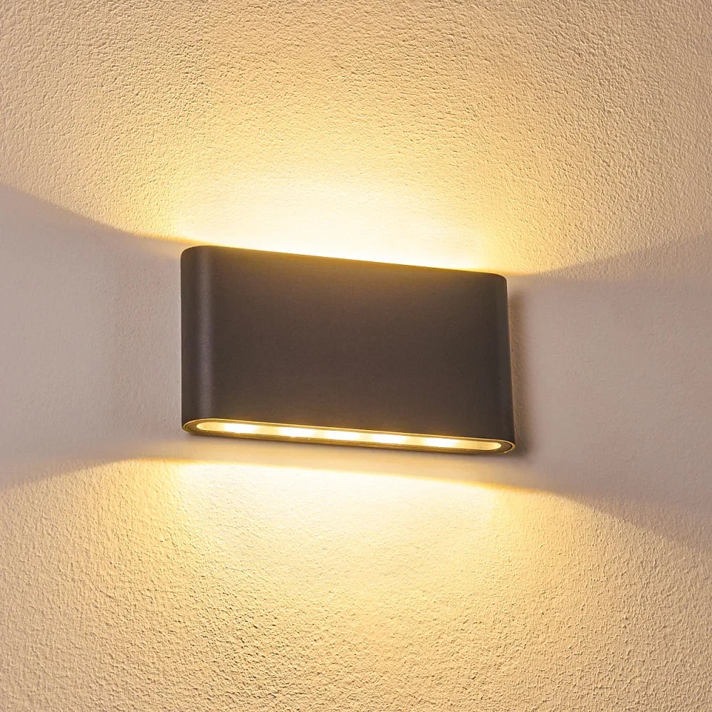 Modern Up-and-Down LED Outdoor Wall Light