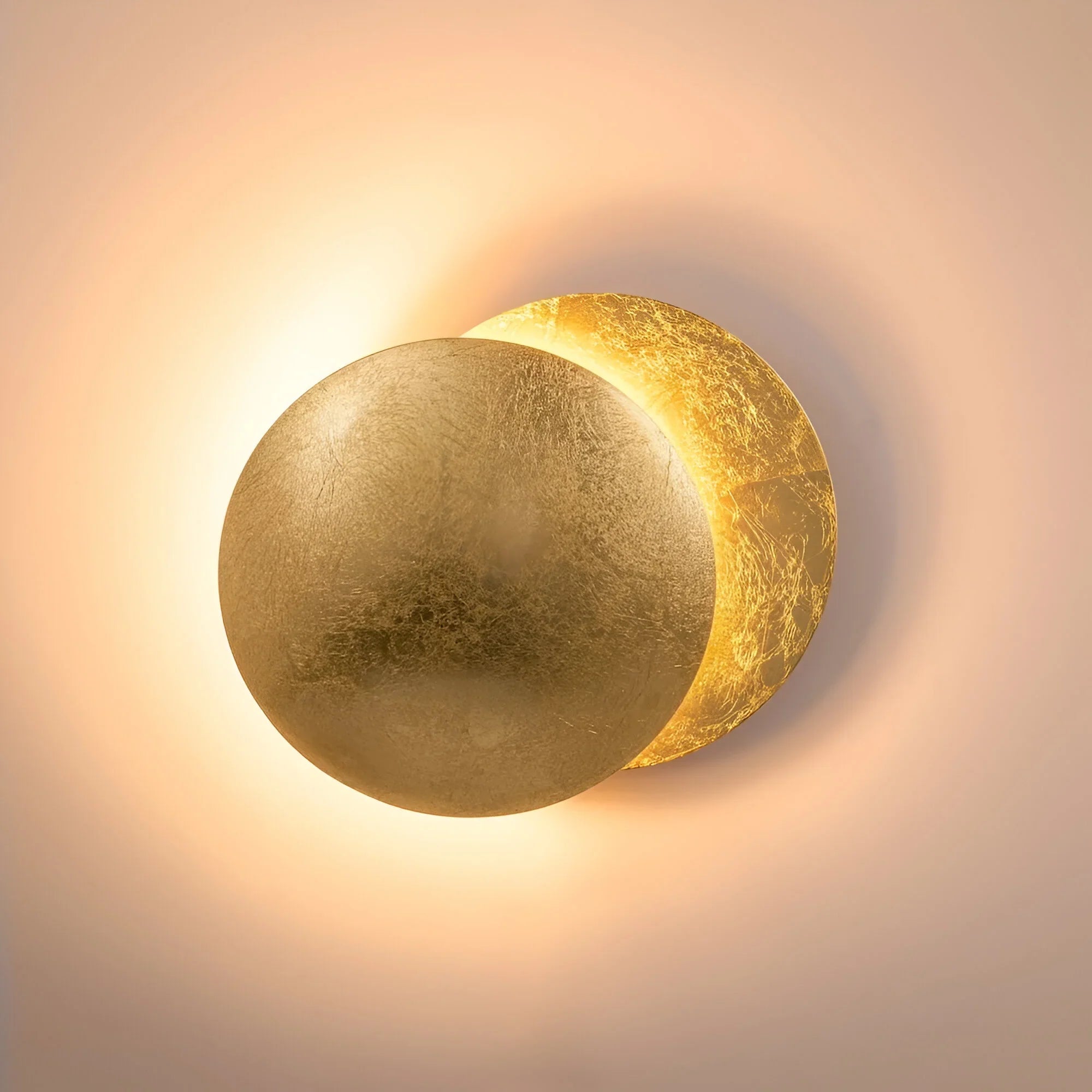 Minimalist Moon LED Wall Light for Hallways, Bedrooms and Entrances