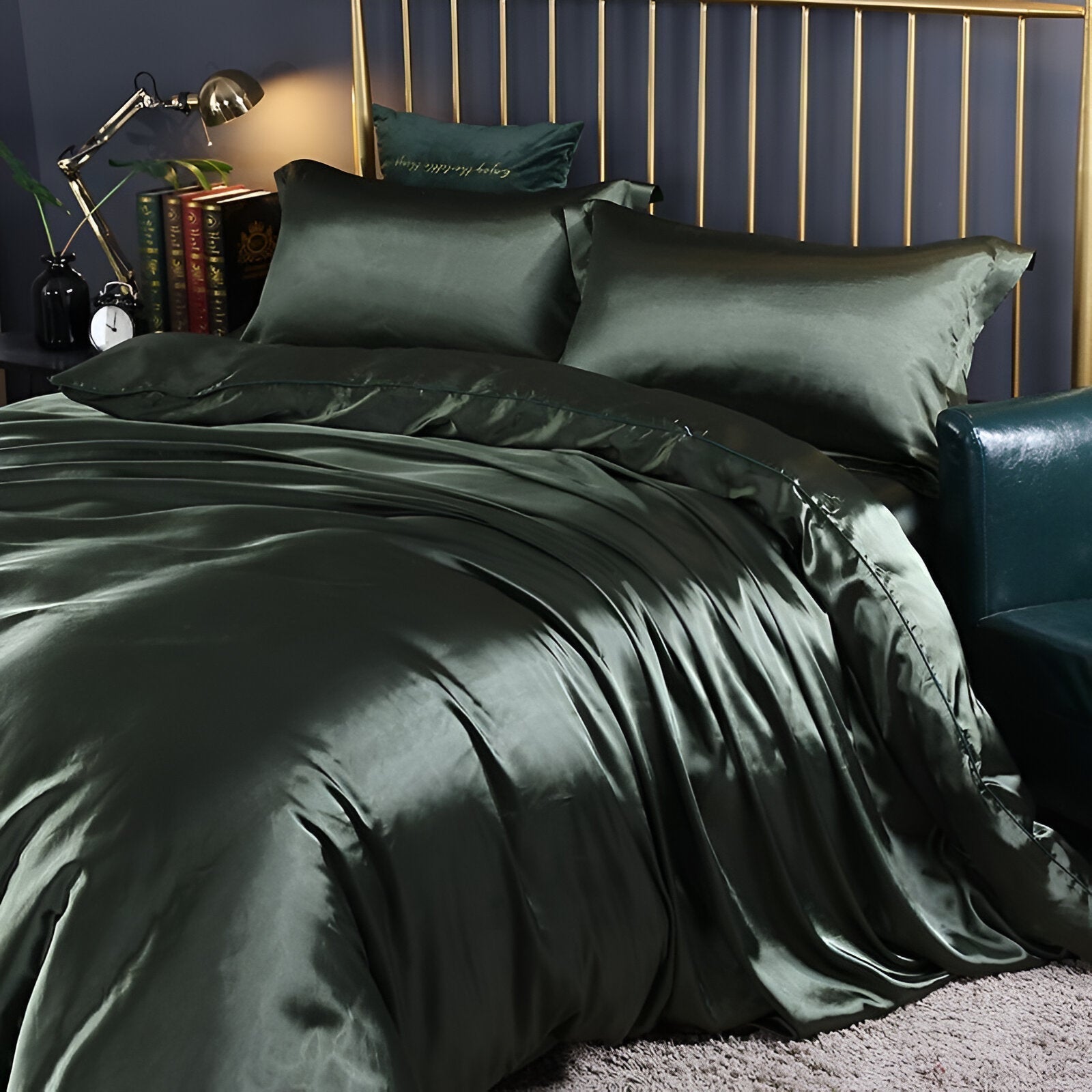 Mulberry Silk Duvet Cover with Breathable Temperature-Regulating Design