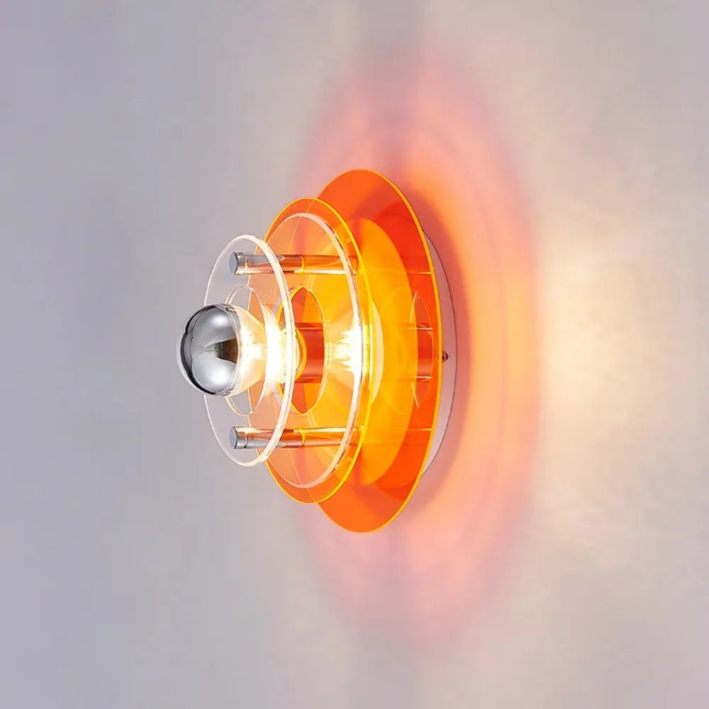 Multicolored E27 LED Decorative Wall Fixture Light