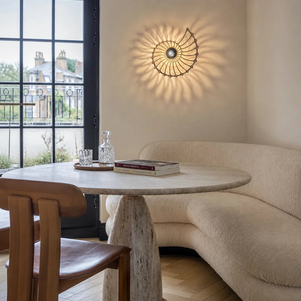 Nautilus Shell Decorative LED Wall Light