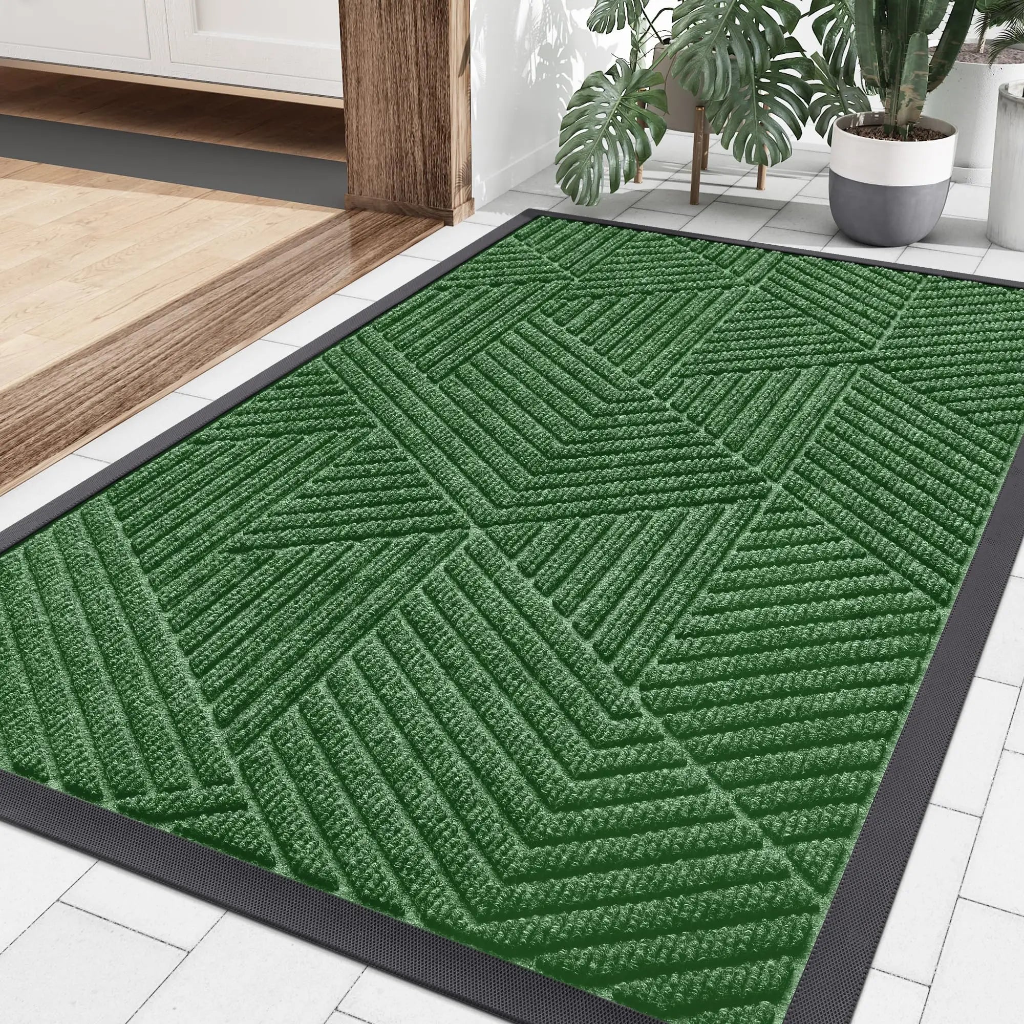 Non-Slip Absorbent Indoor and Outdoor Door Mat