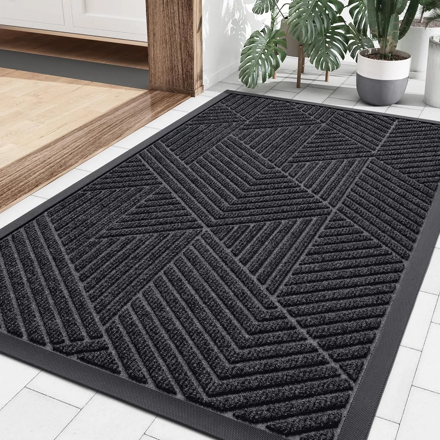 Non-Slip Absorbent Indoor and Outdoor Door Mat