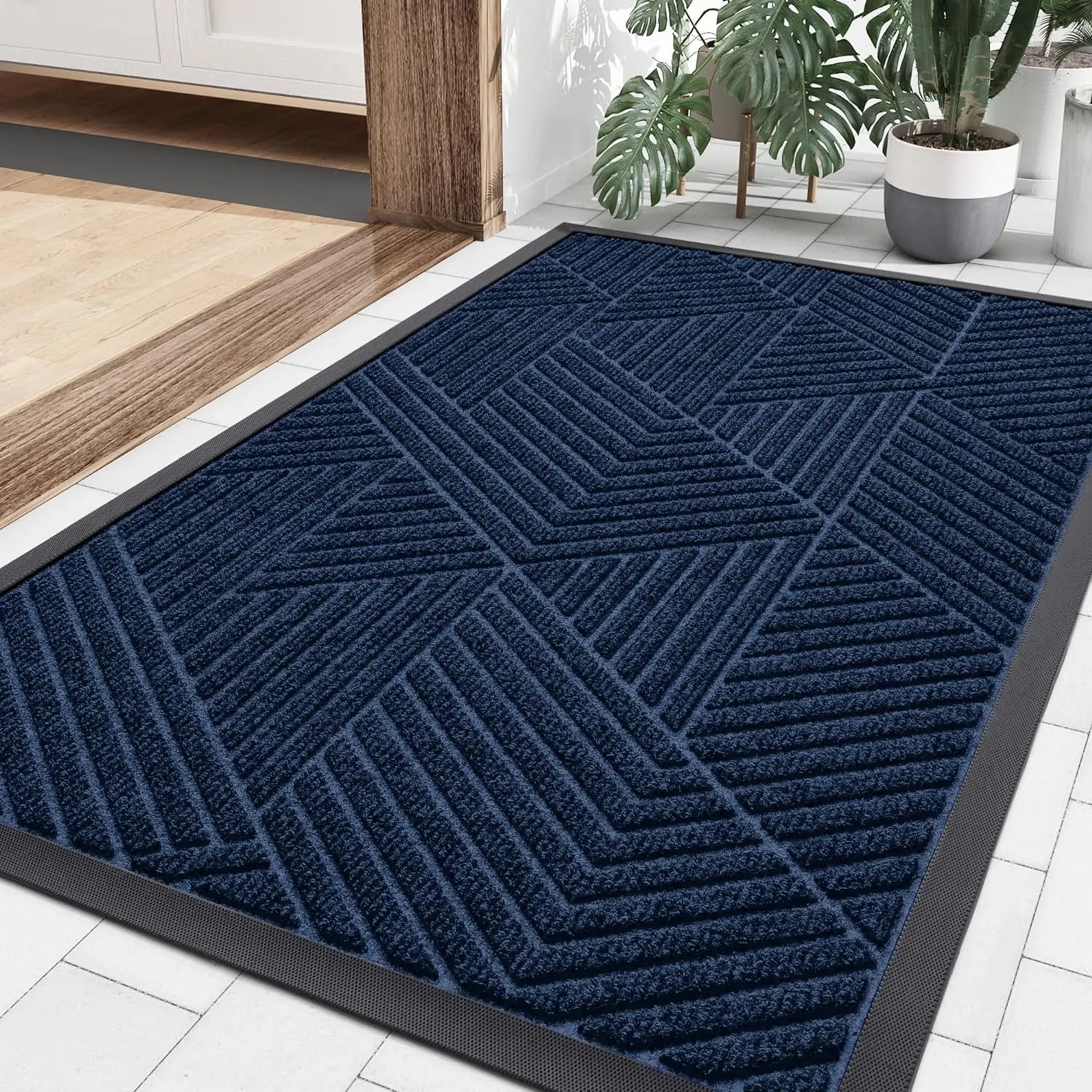 Non-Slip Absorbent Indoor and Outdoor Door Mat
