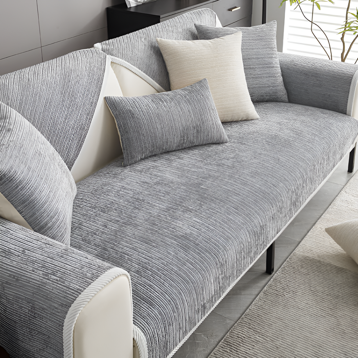 Non-Slip Chenille Sofa Cover