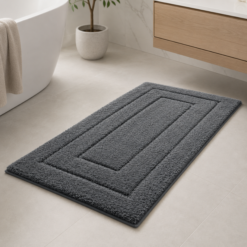 Non-Slip Microfiber Bath Mat