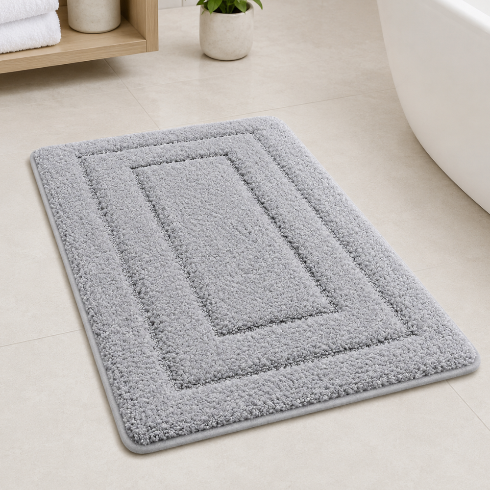 Non-Slip Microfiber Bath Mat