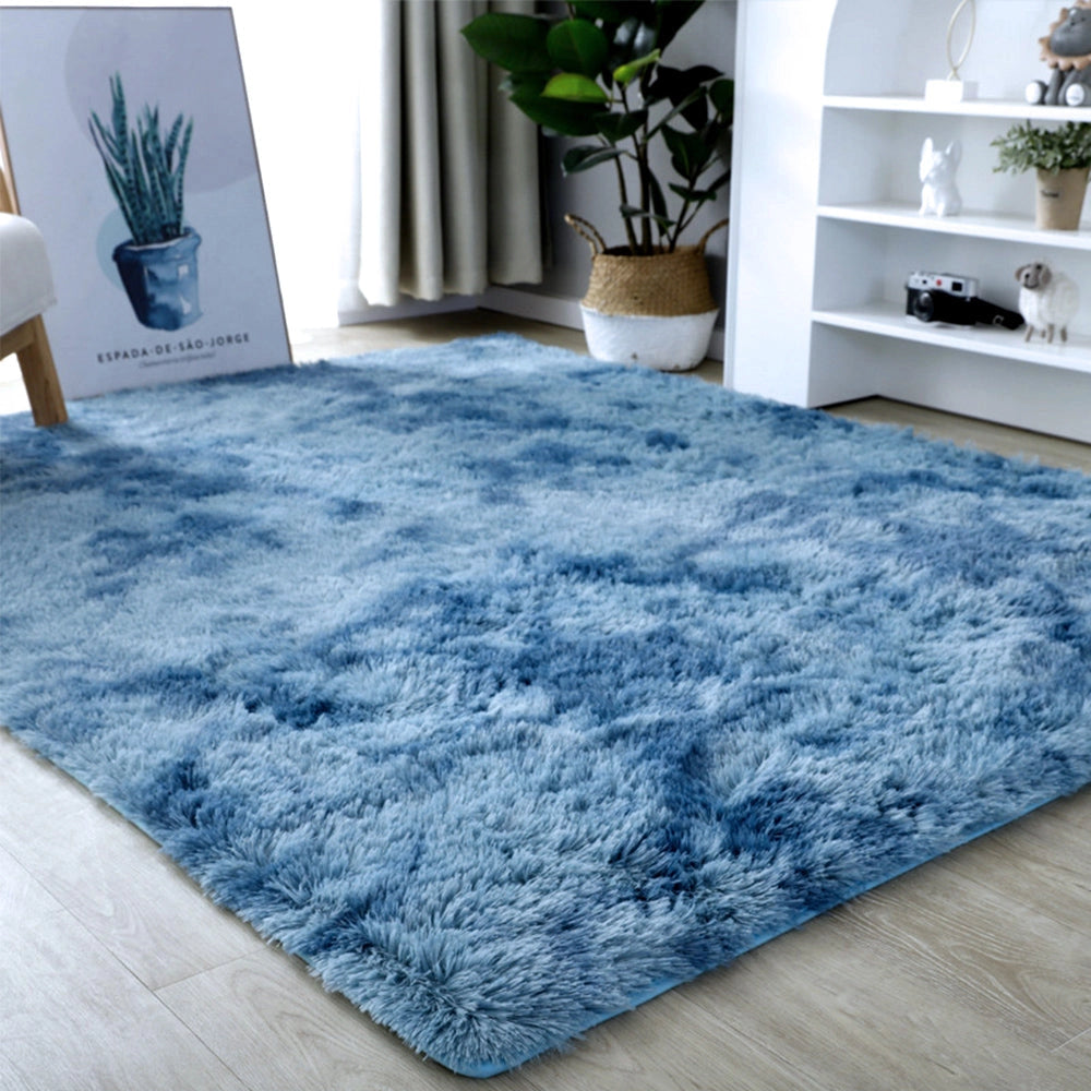 Plush Area Rug Mat with Soft Texture and Cozy Minimalist Design
