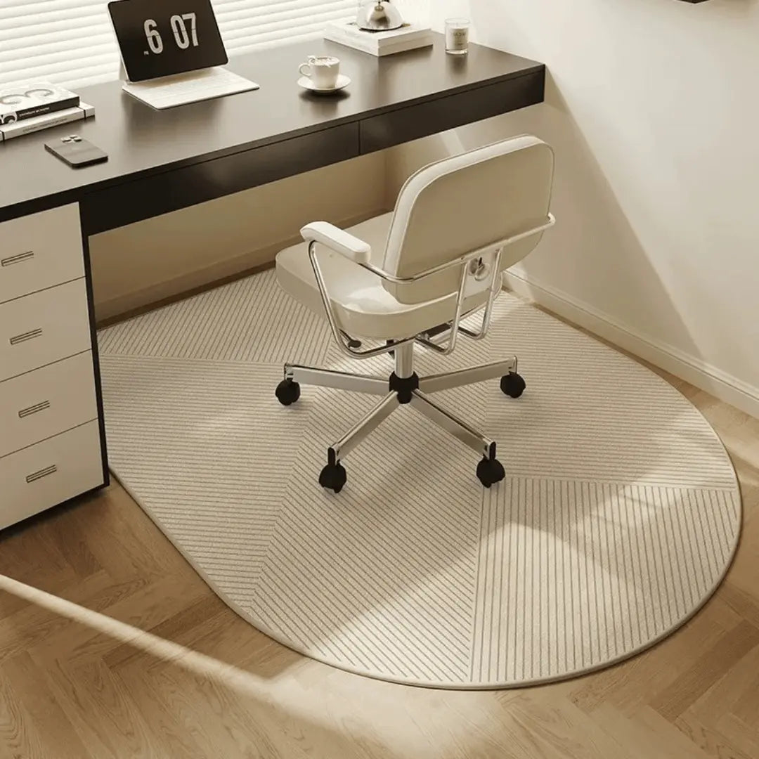 Polyester Fleece Desk Chair Floor Protector